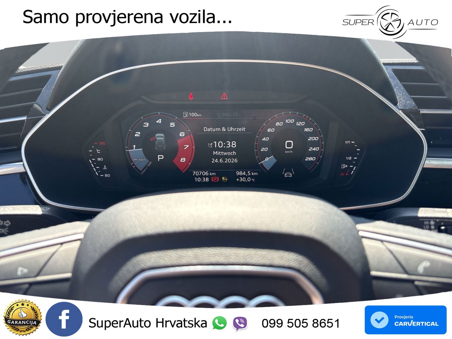 Audi Q3 40 TFSI (190 KS) quattro S tronic S line LED+GR SJED+ACC