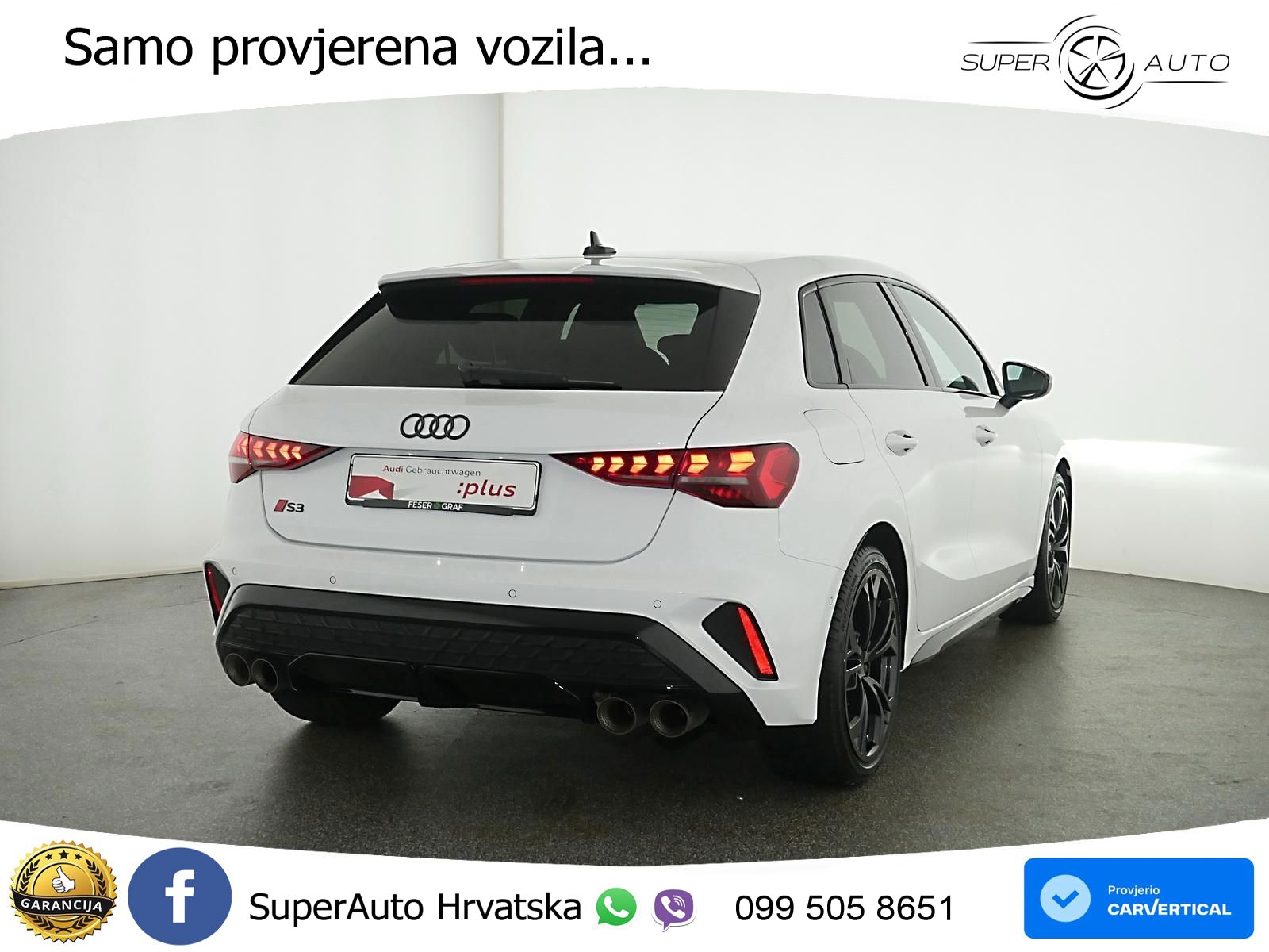 Audi S3 2.0 TFSI (333 KS) quattro S tronic