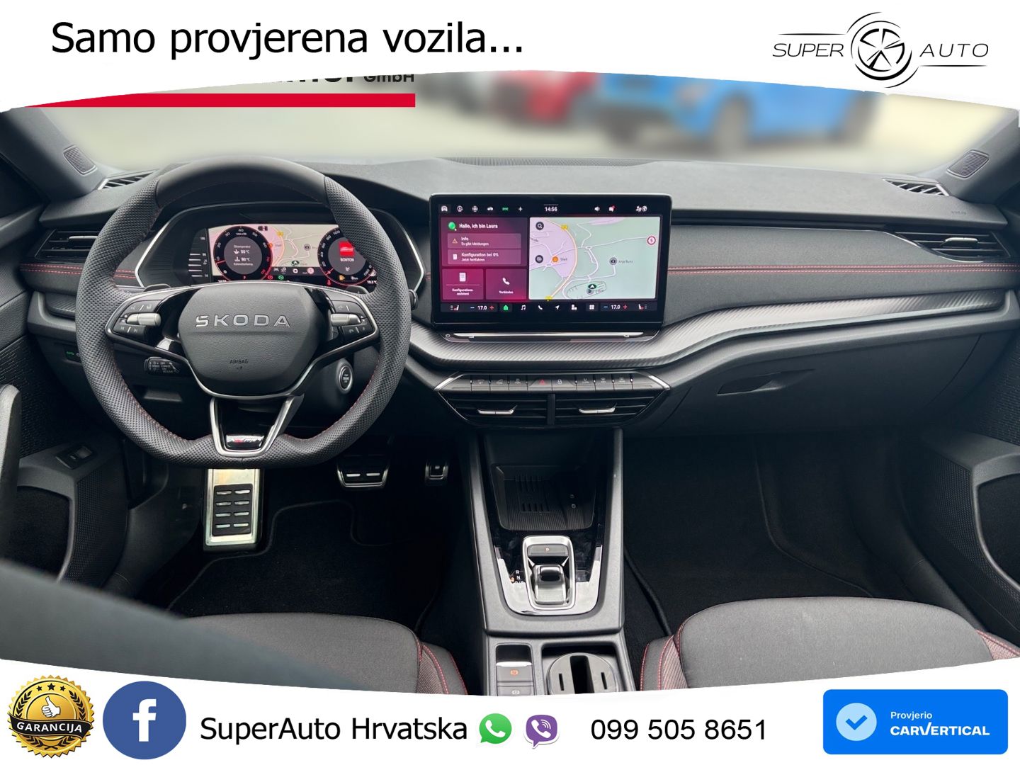 Škoda Octavia Combi RS 2.0 TSI (265 KS) DSG MATRIX+GR SJED+KAM