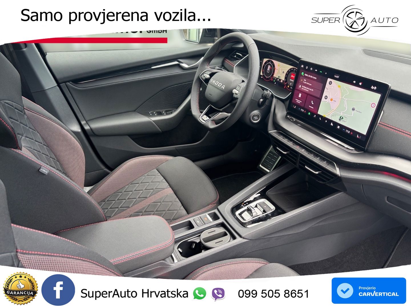 Škoda Octavia Combi RS 2.0 TSI (265 KS) DSG MATRIX+GR SJED+KAM