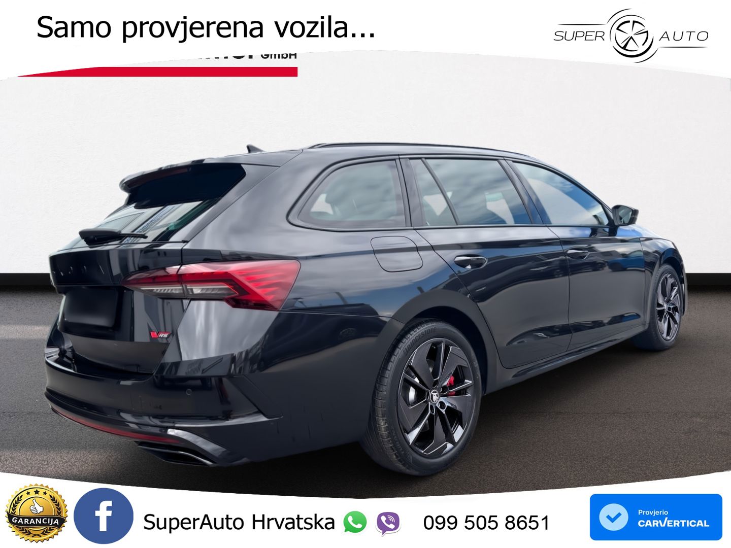 Škoda Octavia Combi RS 2.0 TSI (265 KS) DSG MATRIX+GR SJED+KAM