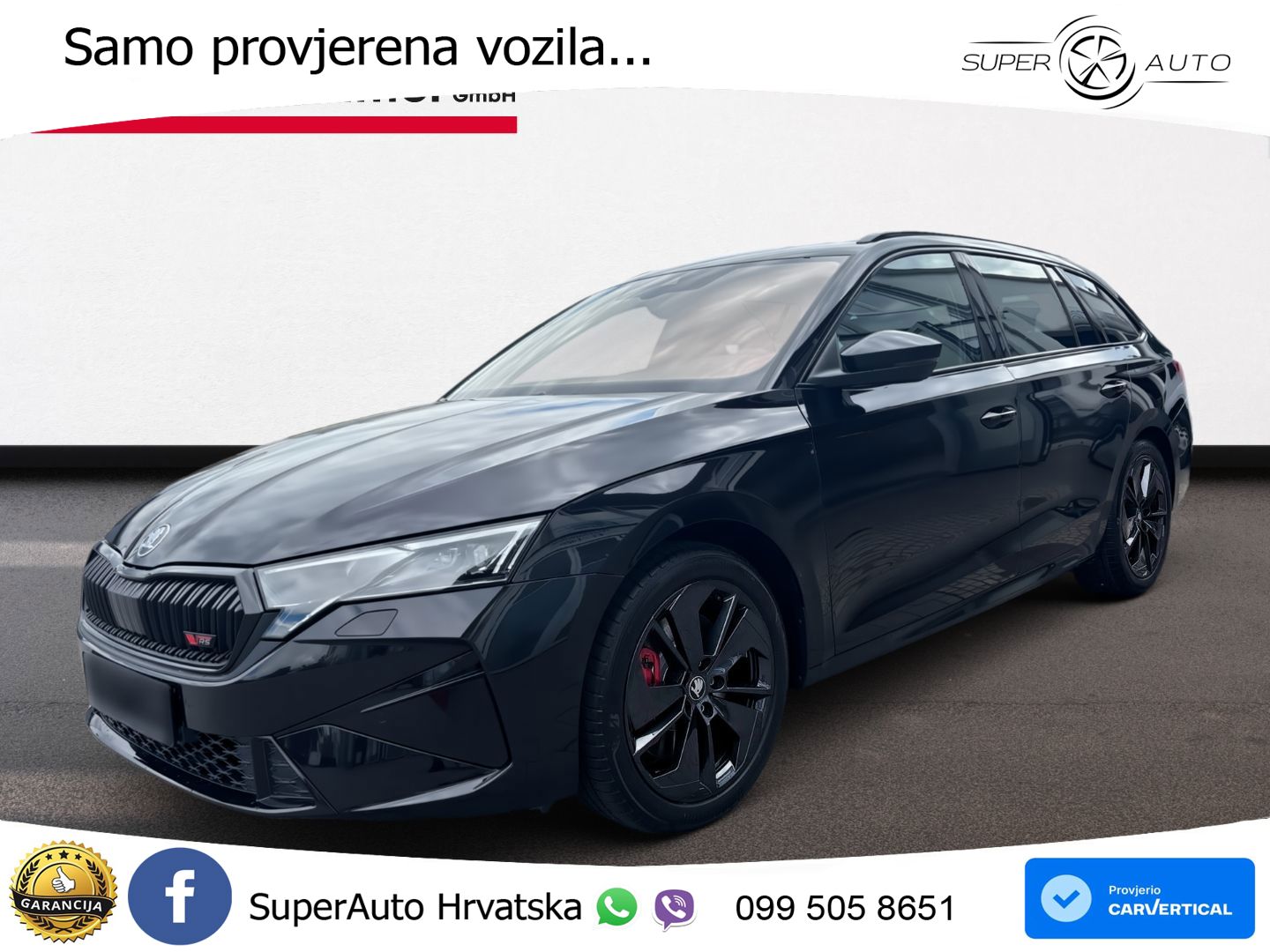 Škoda Octavia Combi RS 2.0 TSI (265 KS) DSG MATRIX+GR SJED+KAM