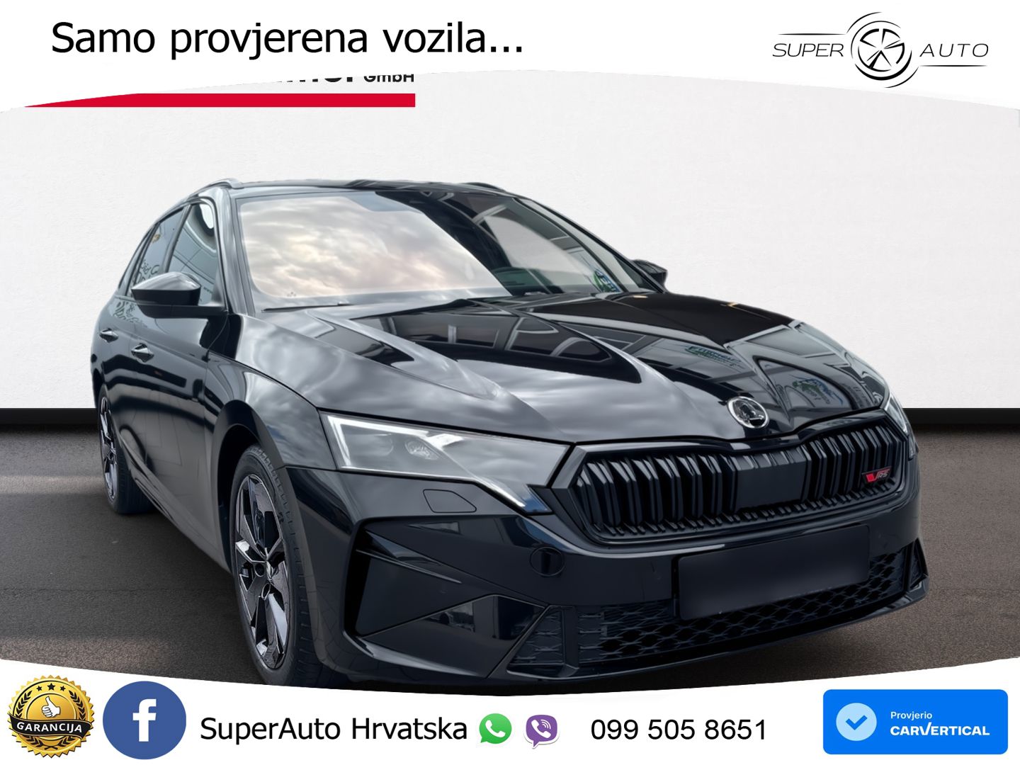 Škoda Octavia Combi RS 2.0 TSI (265 KS) DSG MATRIX+GR SJED+KAM