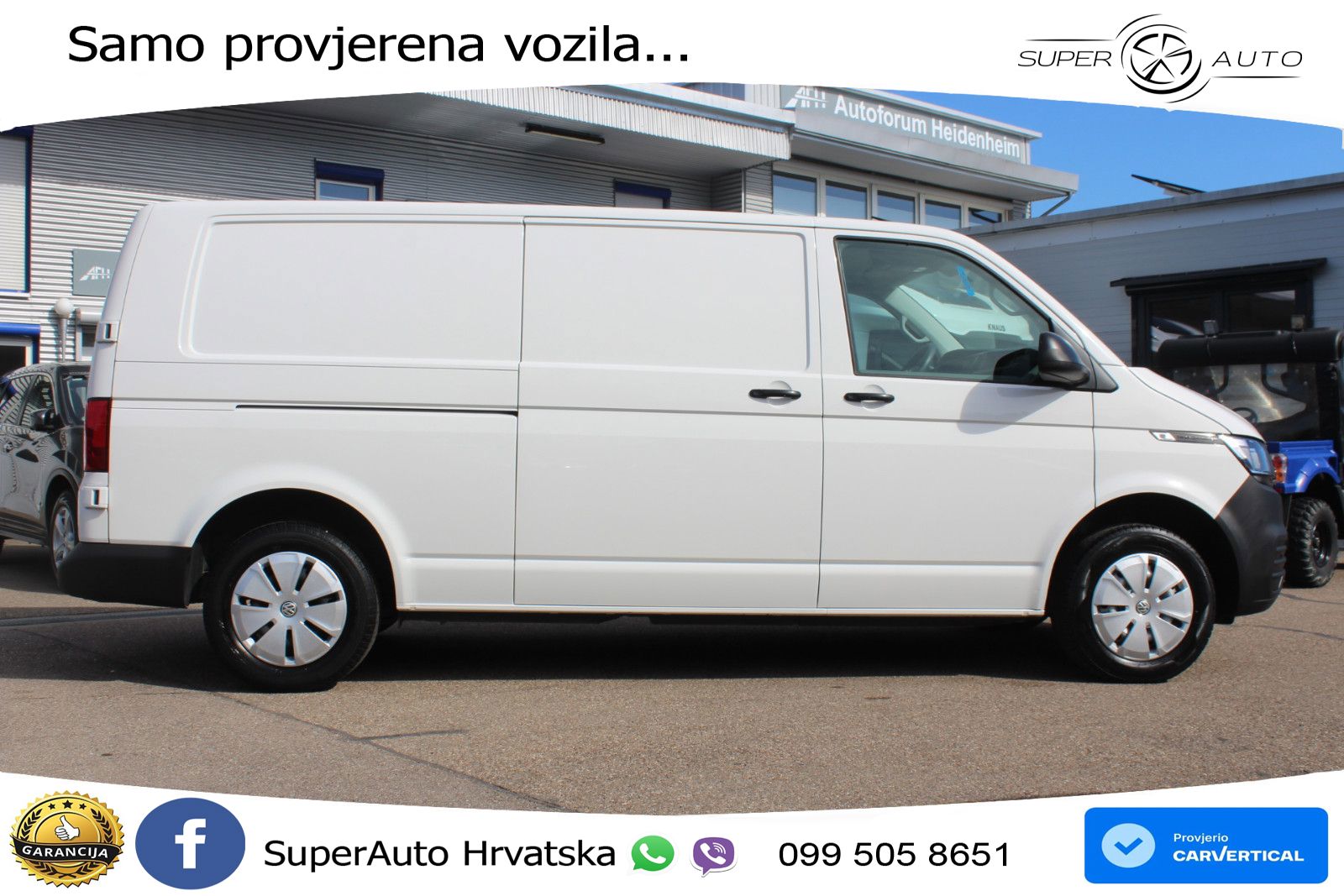 Volkswagen T6.1 Transporter Kasten FWD lang EcoProfi 110 KS