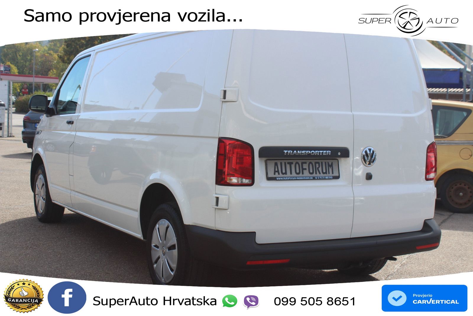 Volkswagen T6.1 Transporter Kasten FWD lang EcoProfi 110 KS