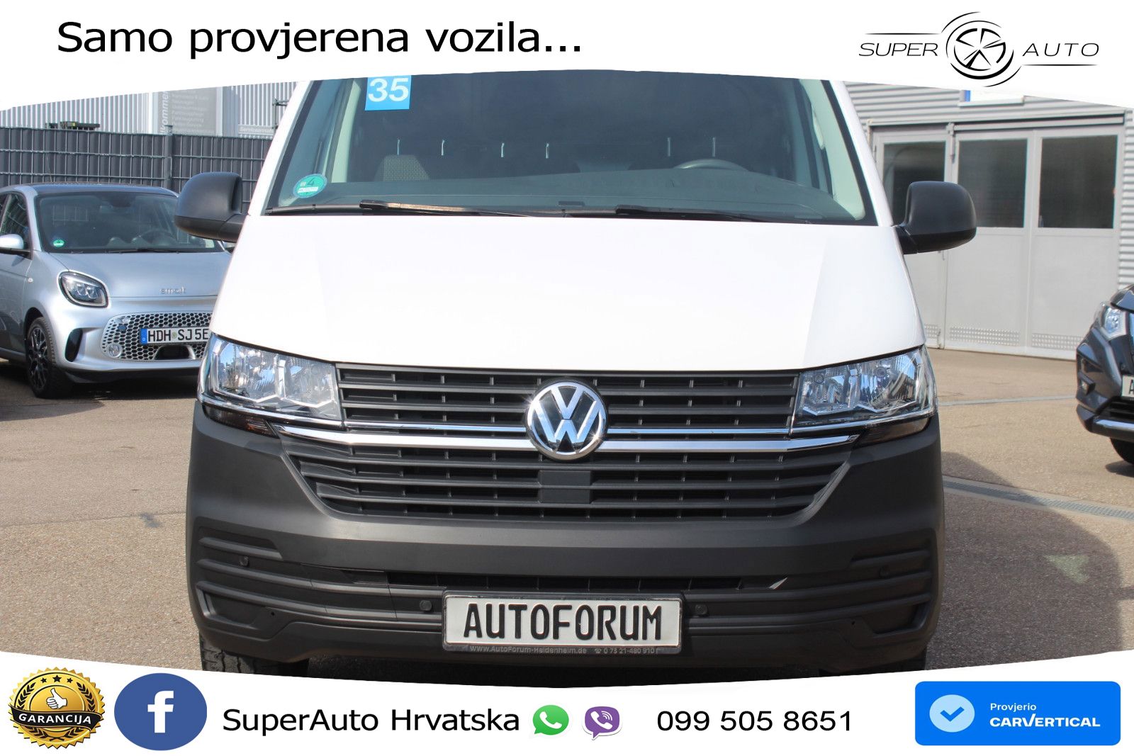 Volkswagen T6.1 Transporter Kasten FWD lang EcoProfi 110 KS