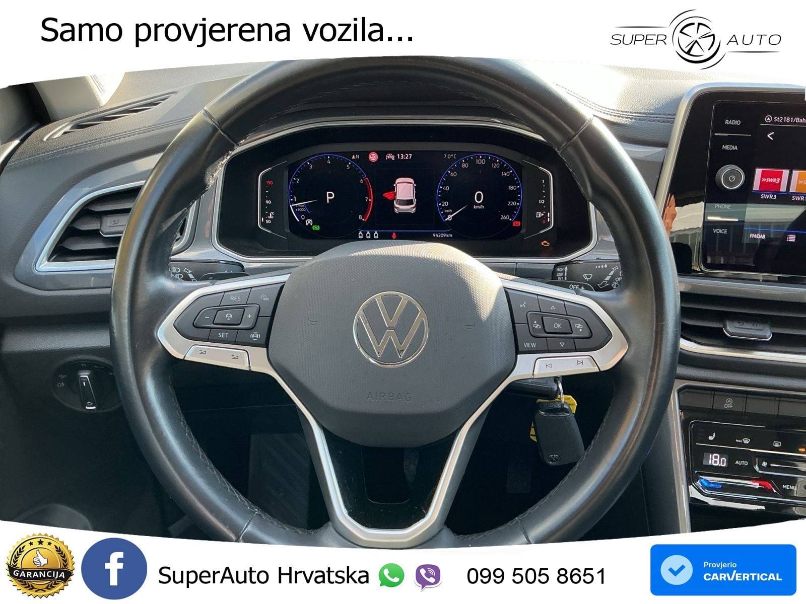 Volkswagen T-Roc 1.5 TSI (150 KS) DSG LED+GR SJED+ACC