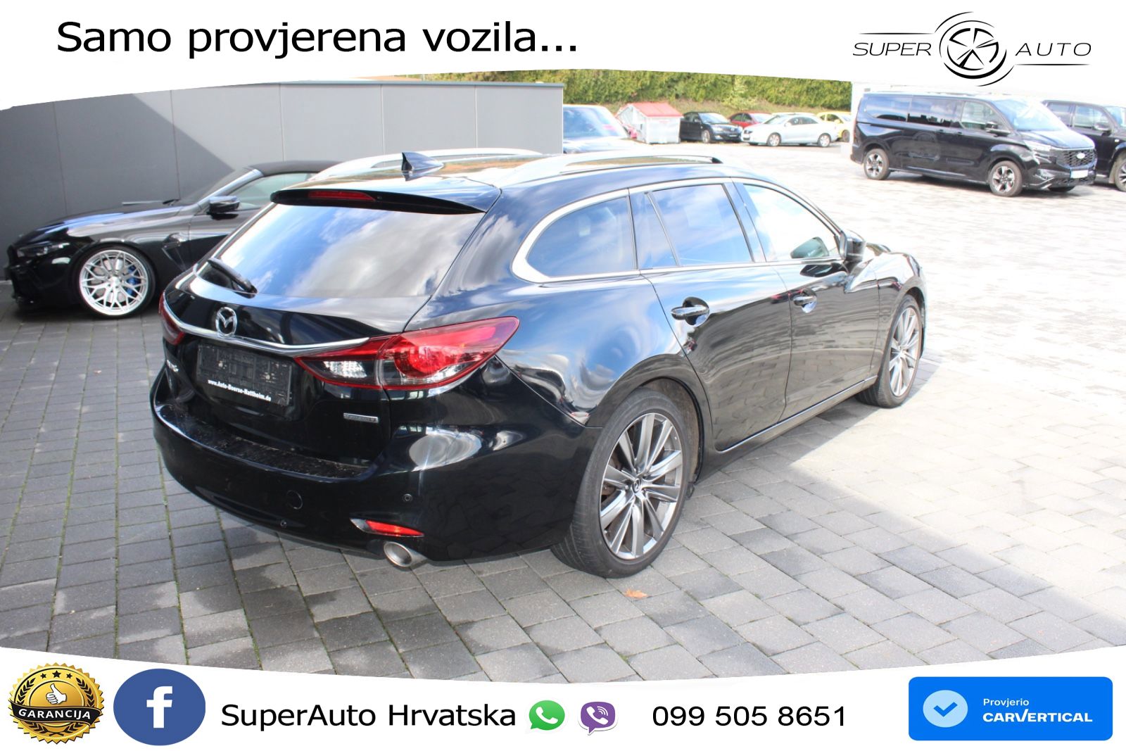 Mazda 6 Sport Combi 2.2 SKYACTIV-D (184 KS) SKYACTIV-Drive LED+GR SJED+ACC