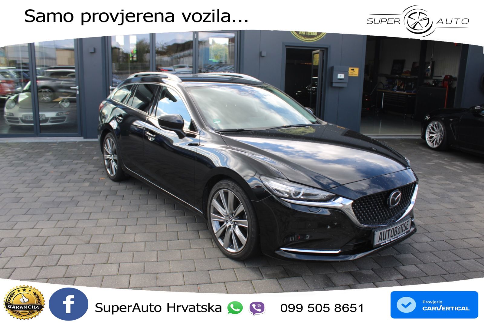 Mazda 6 Sport Combi 2.2 SKYACTIV-D (184 KS) SKYACTIV-Drive LED+GR SJED+ACC