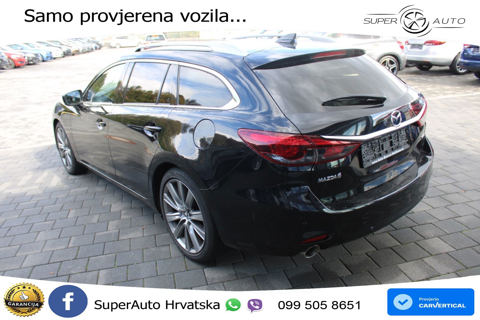 Mazda 6 Sport Combi 2.2 SKYACTIV-D (184 KS) SKYACTIV-Drive LED+GR SJED+ACC
