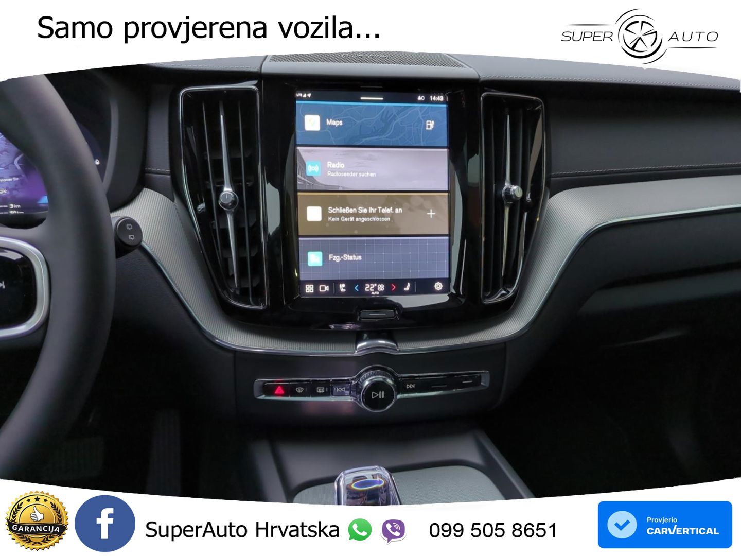 Volvo XC60 T6 AWD Geartronic ACC+HEAD+4xGR SJED+360+PANO