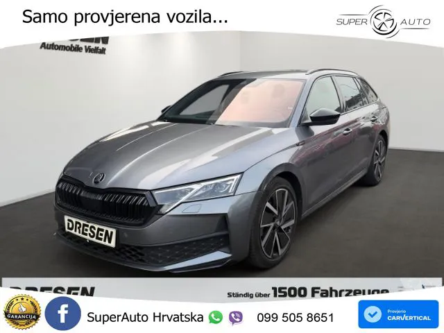 Škoda Octavia Combi 2.0 TDI (150 KS) DSG SportLine MATRIX+GR SJED+KAM