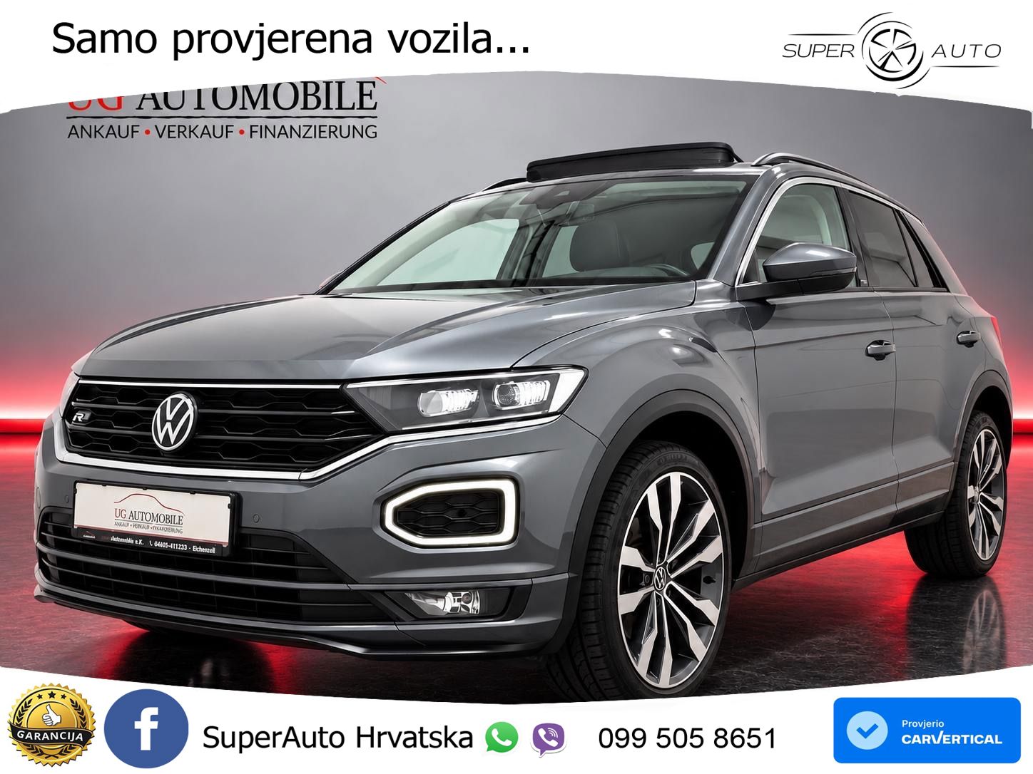 Volkswagen T-Roc I 1.5 TSI (150 KS) LED+GR SJED+ACC