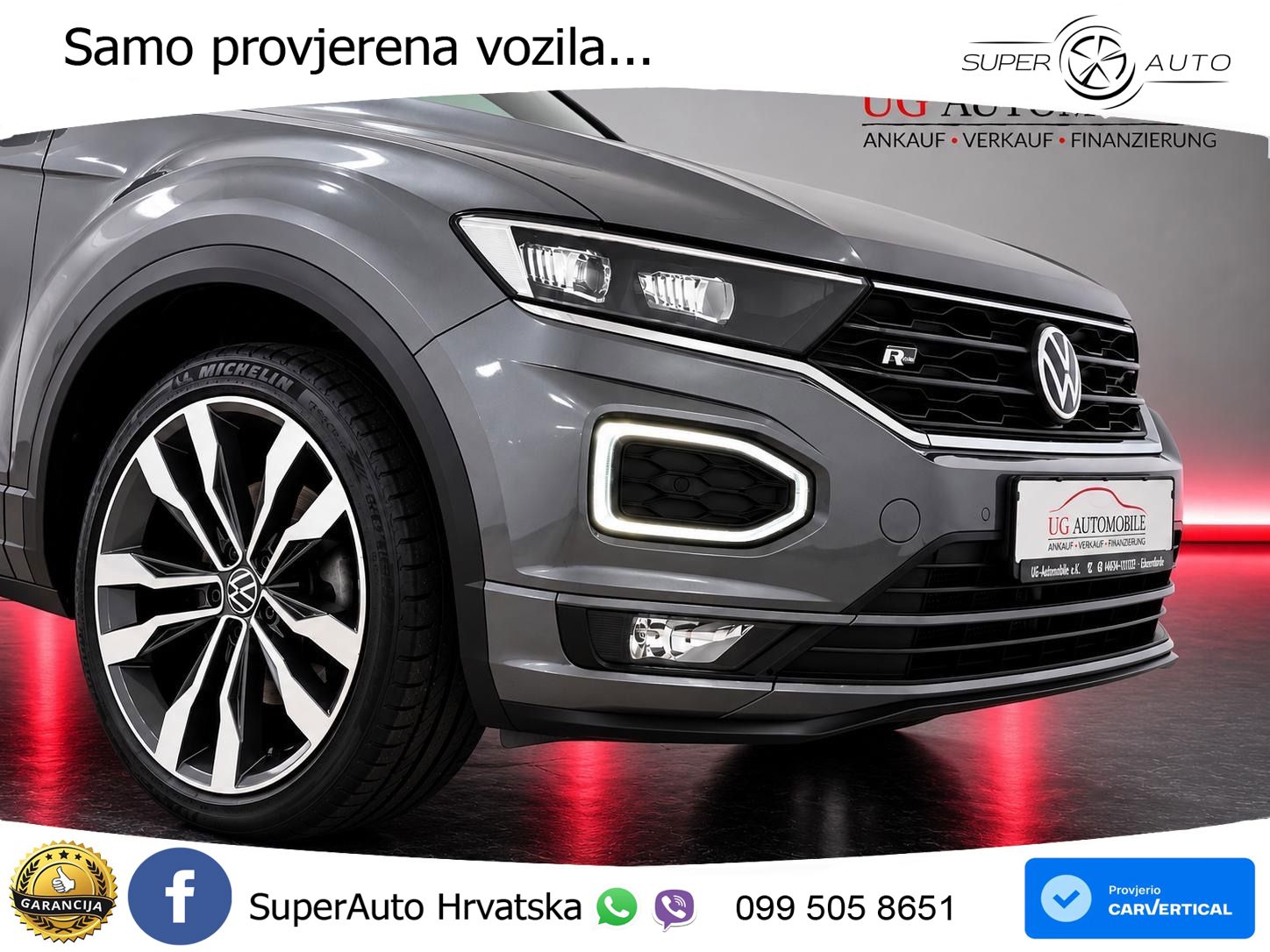Volkswagen T-Roc I 1.5 TSI (150 KS) LED+GR SJED+ACC