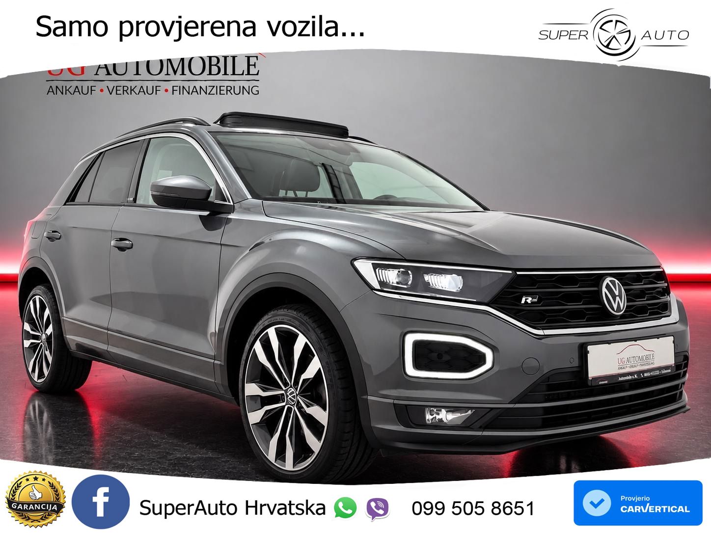 Volkswagen T-Roc I 1.5 TSI (150 KS) LED+GR SJED+ACC