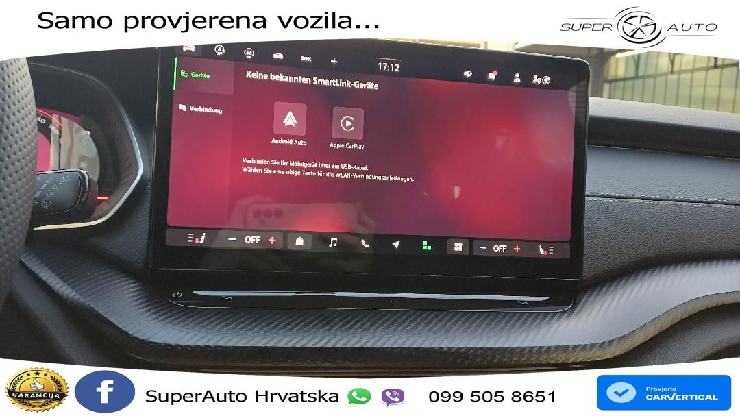 Škoda Octavia Combi 1.5 TSI (150 KS) DSG SportLine MATRIX+GR SJED+KAM