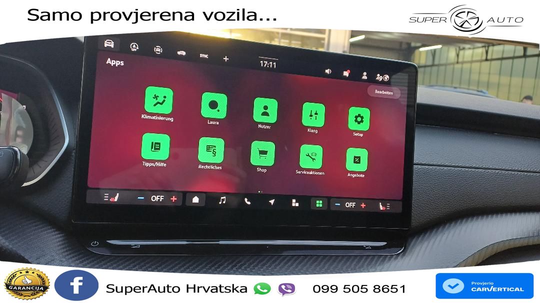 Škoda Octavia Combi 1.5 TSI (150 KS) DSG SportLine MATRIX+GR SJED+KAM