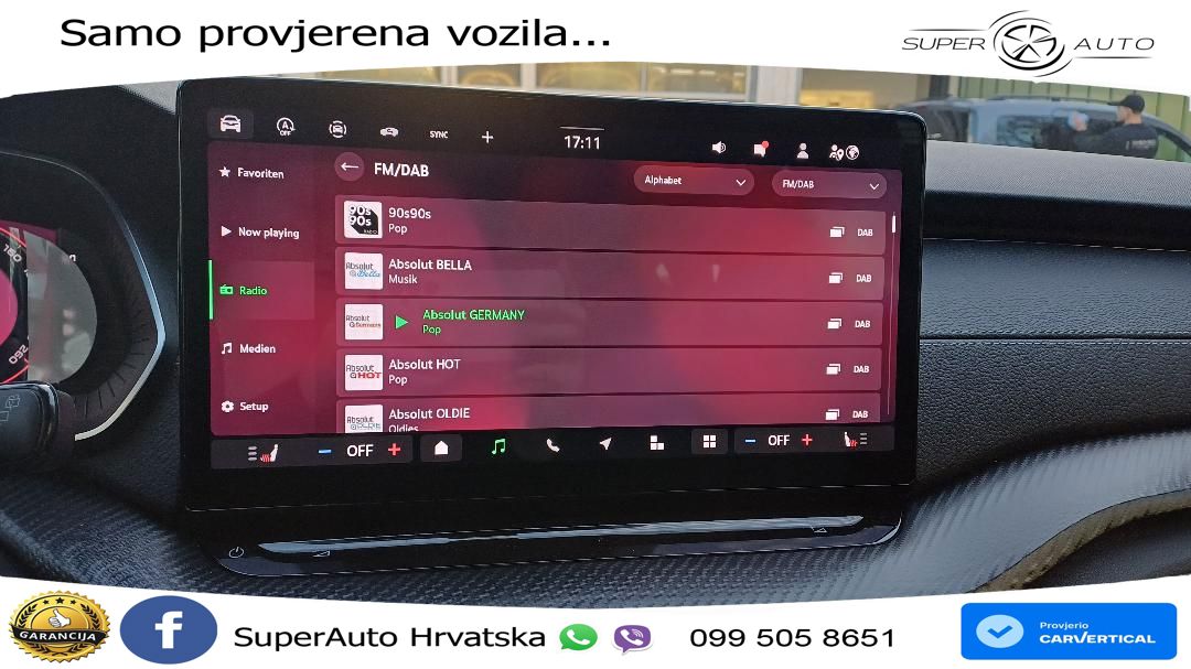 Škoda Octavia Combi 1.5 TSI (150 KS) DSG SportLine MATRIX+GR SJED+KAM