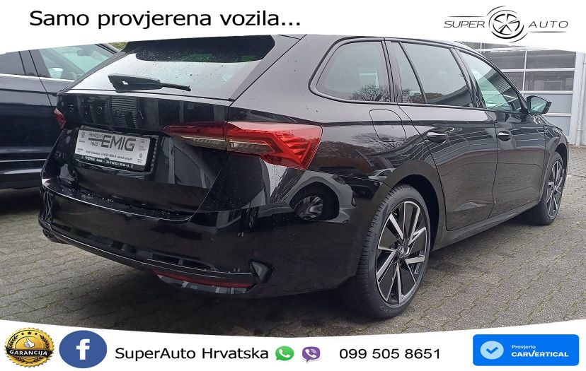 Škoda Octavia Combi 1.5 TSI (150 KS) DSG SportLine MATRIX+GR SJED+KAM