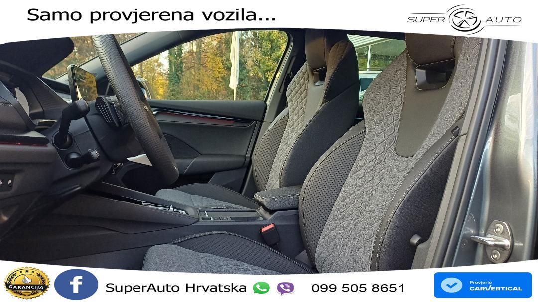 Škoda Octavia Combi 1.5 TSI (150 KS) DSG SportLine MATRIX+GR SJED+KAM