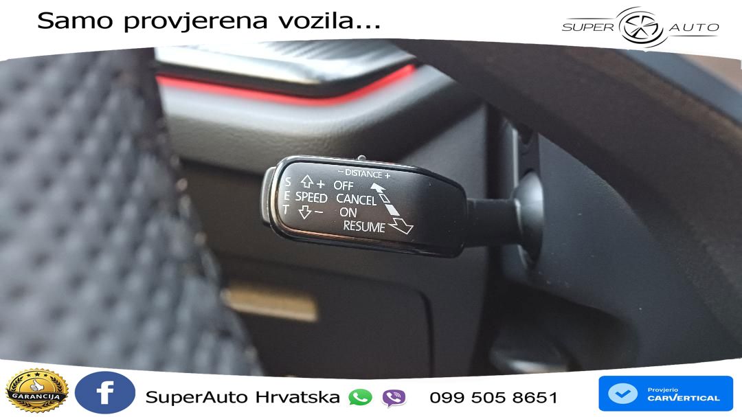 Škoda Octavia Combi 1.5 TSI (150 KS) DSG SportLine MATRIX+GR SJED+KAM