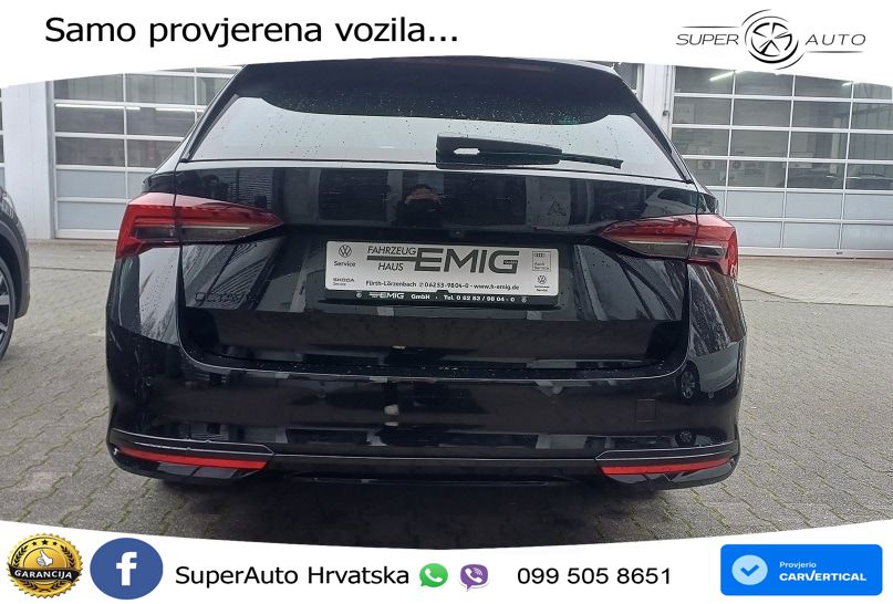 Škoda Octavia Combi 1.5 TSI (150 KS) DSG SportLine MATRIX+GR SJED+KAM