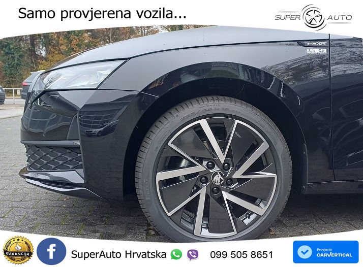 Škoda Octavia Combi 1.5 TSI (150 KS) DSG SportLine MATRIX+GR SJED+KAM
