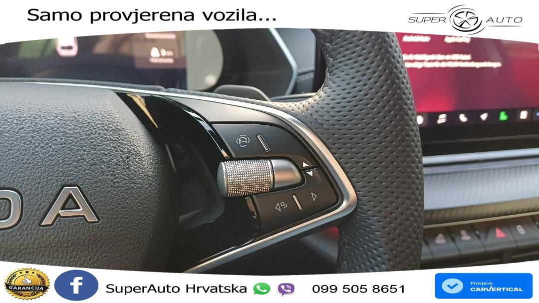 Škoda Octavia Combi 1.5 TSI (150 KS) DSG SportLine MATRIX+GR SJED+KAM