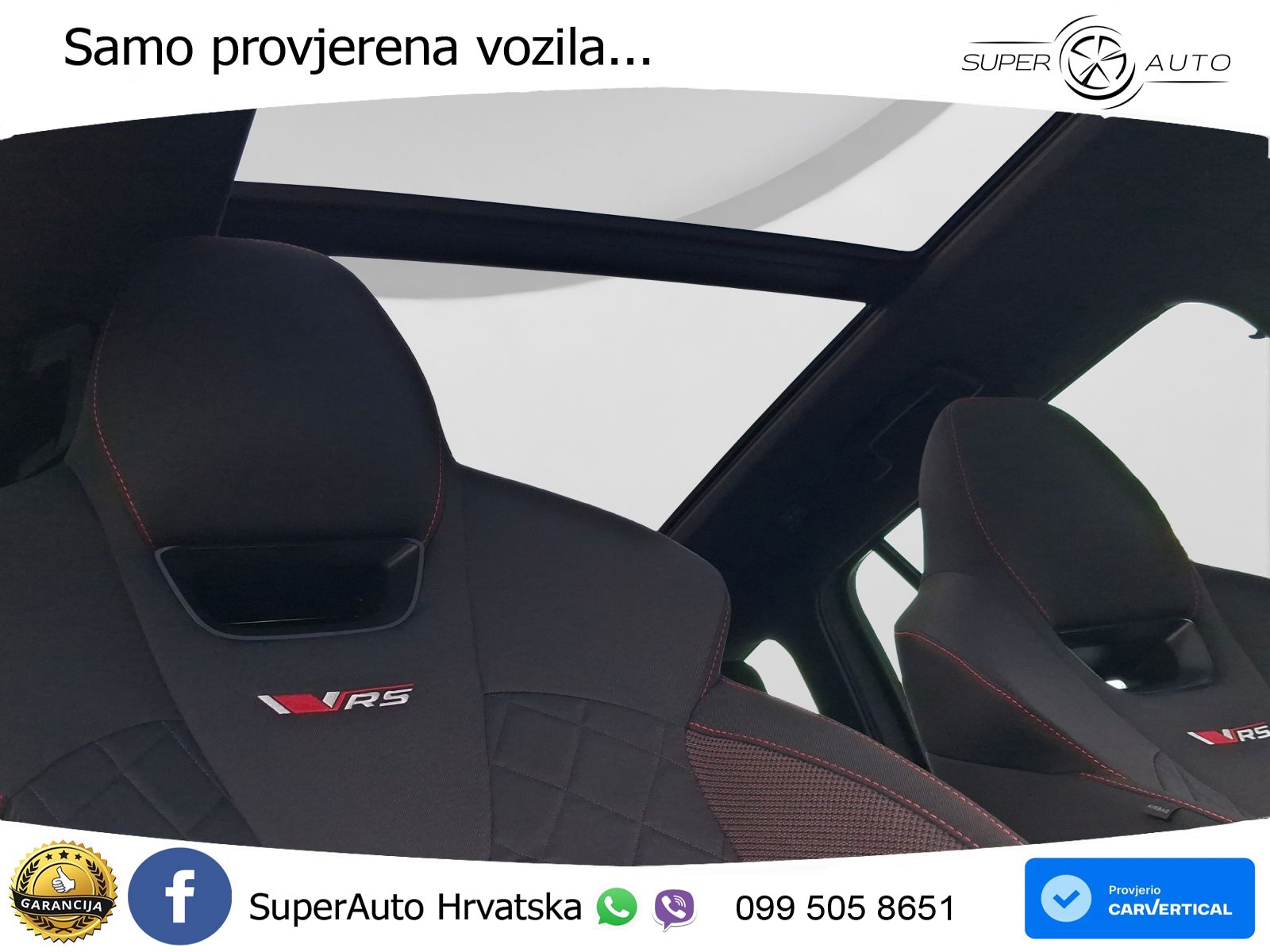 Škoda Octavia Combi RS 2.0 TSI (265 KS) DSG MATRIX+GR SJED+KAM