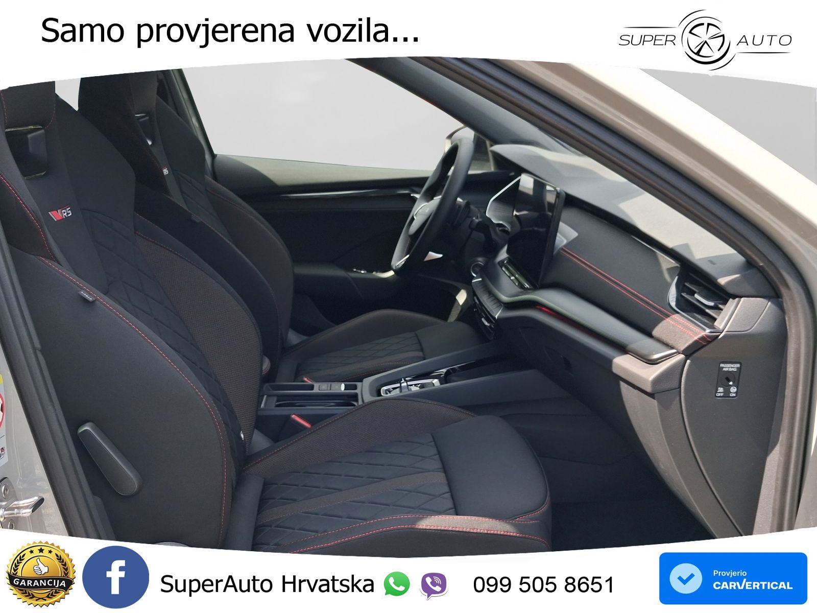 Škoda Octavia Combi RS 2.0 TSI (265 KS) DSG MATRIX+GR SJED+KAM