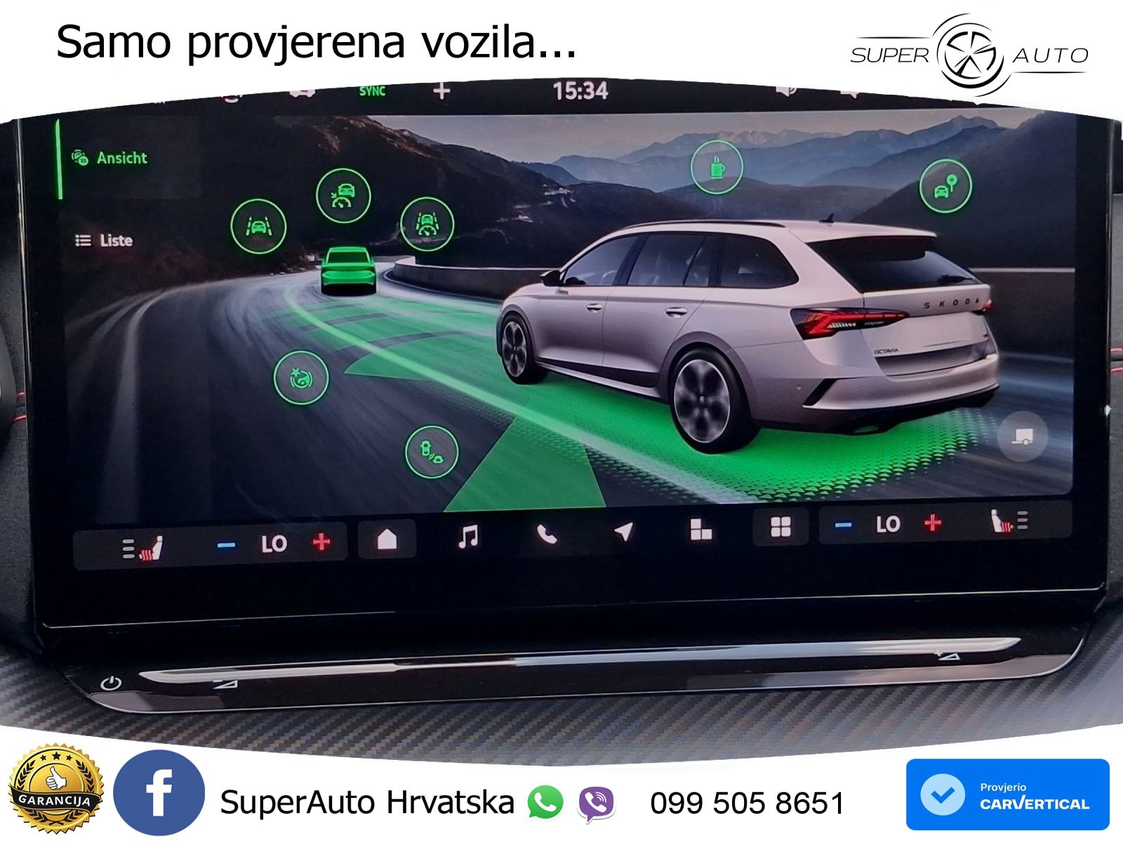 Škoda Octavia Combi RS 2.0 TSI (265 KS) DSG MATRIX+GR SJED+KAM
