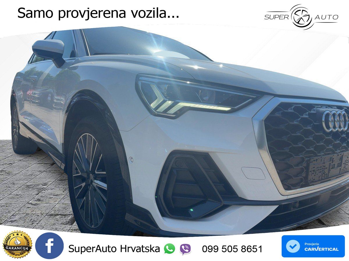 Audi Q3 Sportback 45 TFSIe (245 KS) S tronic LED+GR SJED+ACC