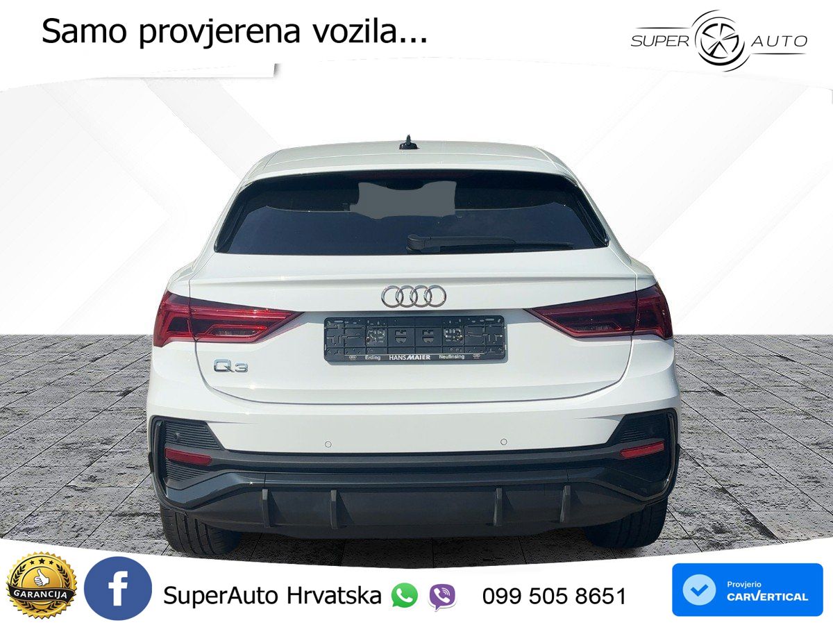 Audi Q3 Sportback 45 TFSIe (245 KS) S tronic LED+GR SJED+ACC