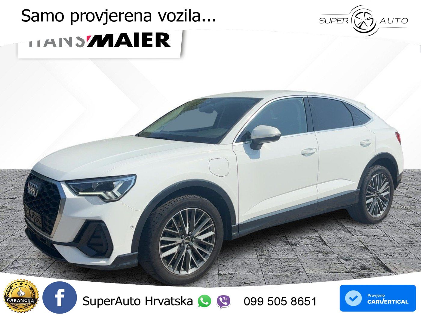 Audi Q3 Sportback 45 TFSIe (245 KS) S tronic LED+GR SJED+ACC