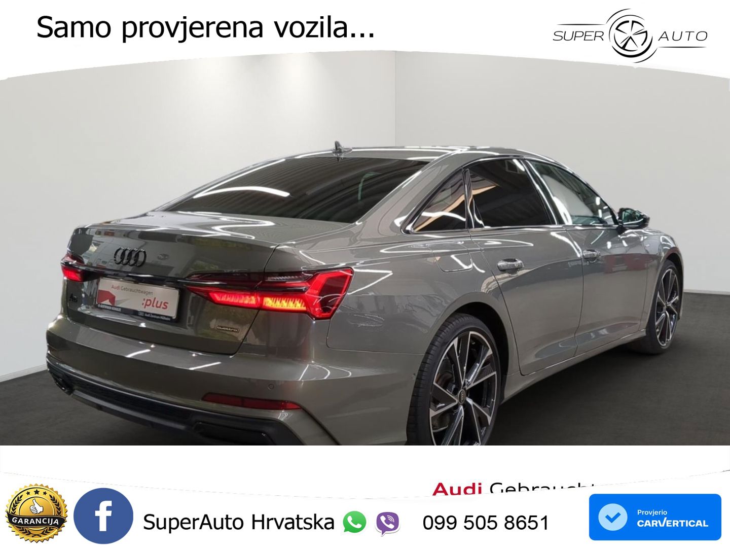 Audi A6 40 TDI (204 KS) quattro ultra S tronic LED+GR SJED+ACC