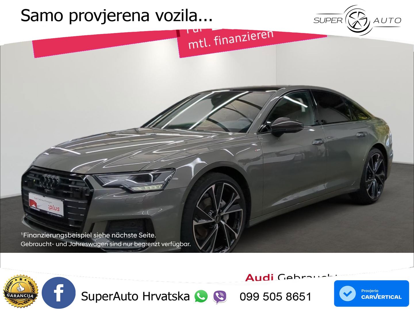 Audi A6 40 TDI (204 KS) quattro ultra S tronic LED+GR SJED+ACC