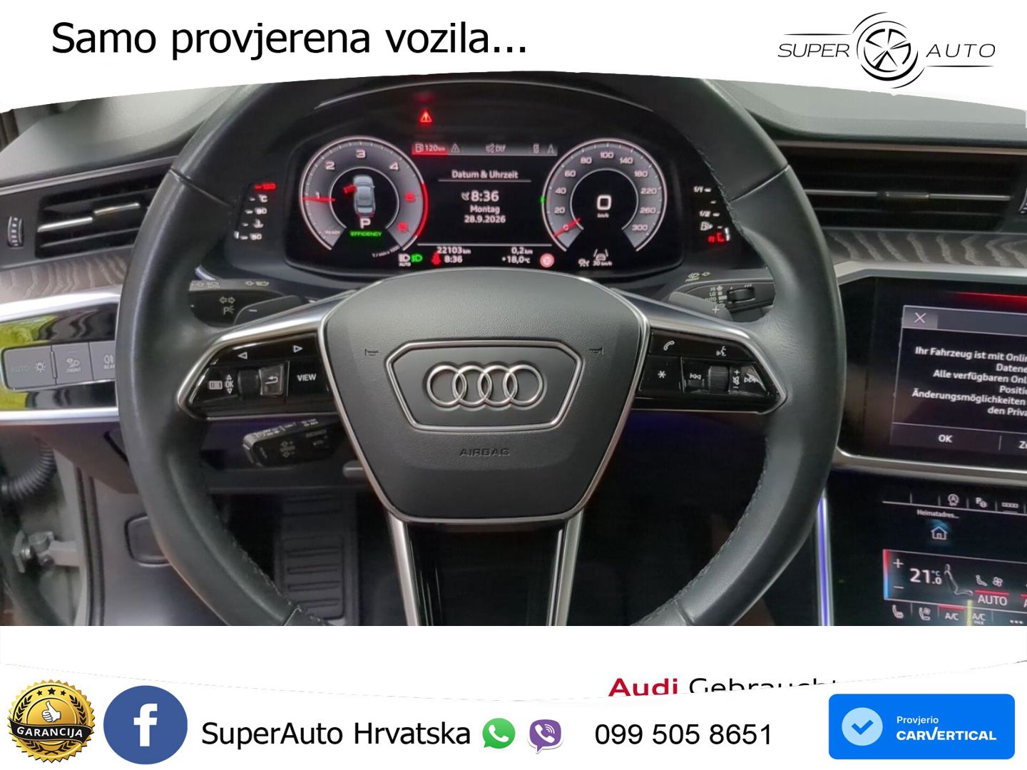 Audi A6 40 TDI (204 KS) quattro ultra S tronic LED+GR SJED+ACC