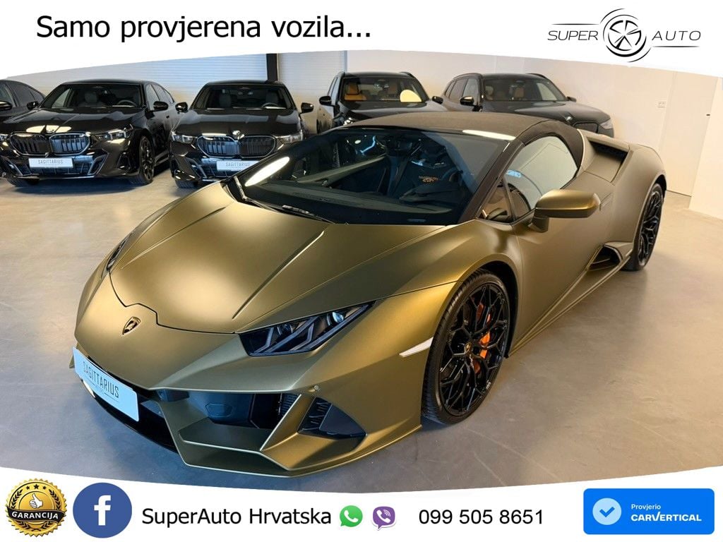 Lamborghini Huracan EVO Spyder 5.2 V10 (640 KS) AWD DCT