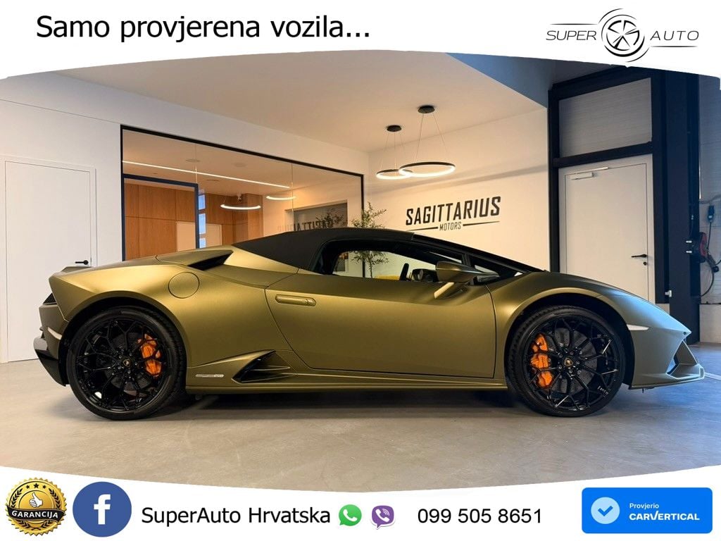 Lamborghini Huracan EVO Spyder 5.2 V10 (640 KS) AWD DCT
