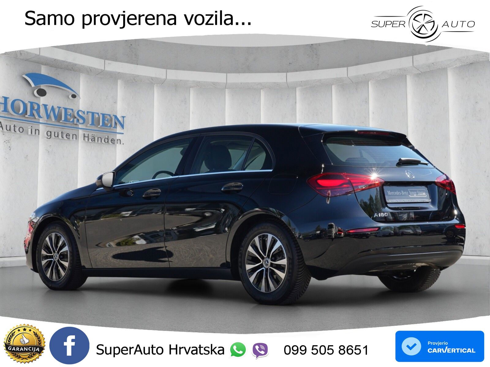 Mercedes-Benz A 180 7G-DCT LED+GR SJED+ACC