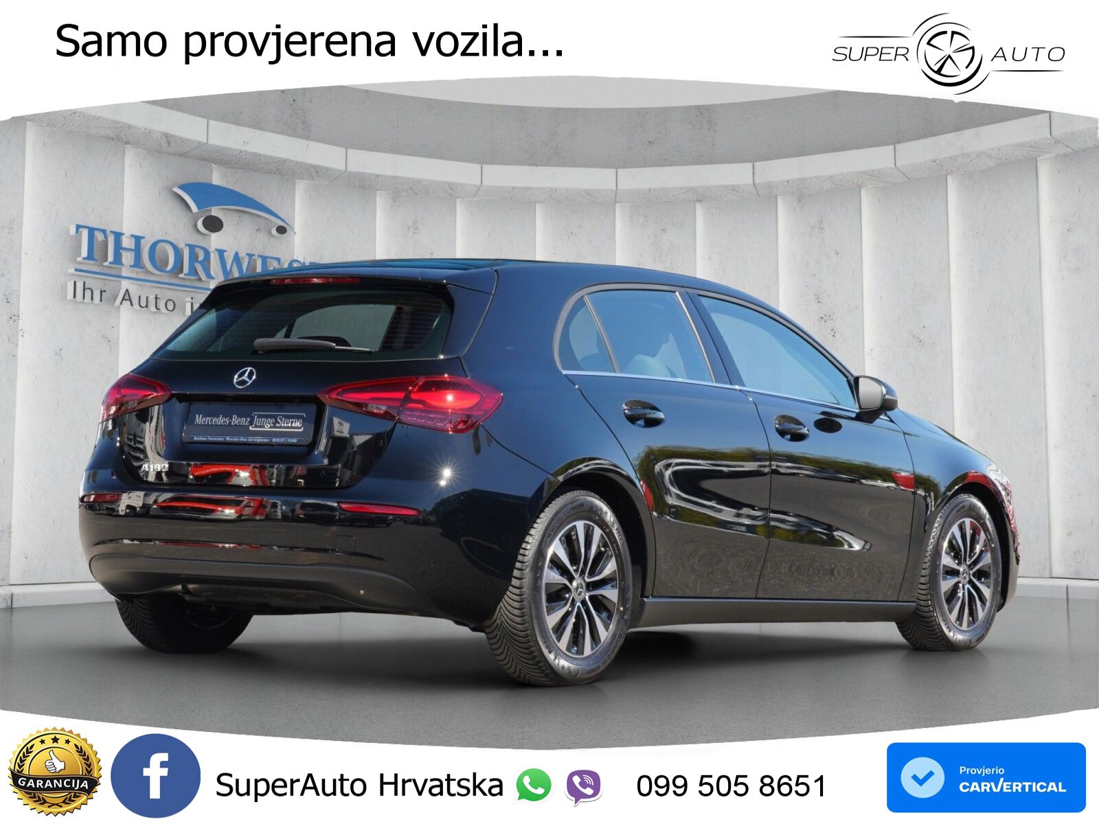 Mercedes-Benz A 180 7G-DCT LED+GR SJED+ACC