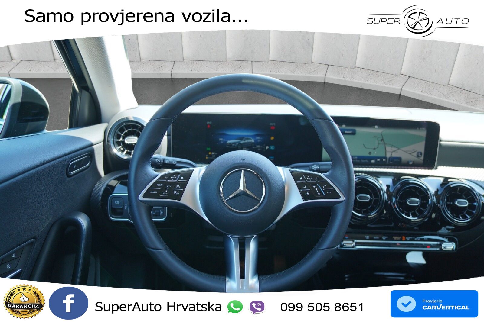 Mercedes-Benz A 180 7G-DCT LED+GR SJED+ACC