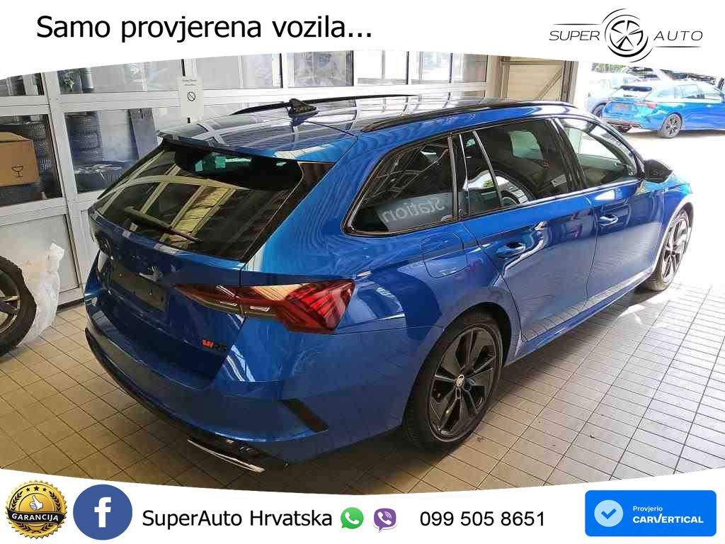 Škoda Octavia Combi RS 2.0 TDI (200 KS) DSG LED+GR SJED+ACC
