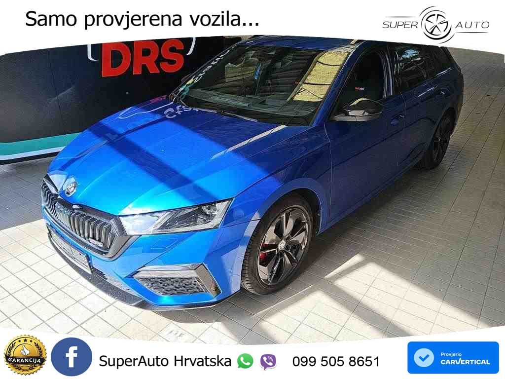 Škoda Octavia Combi RS 2.0 TDI (200 KS) DSG LED+GR SJED+ACC