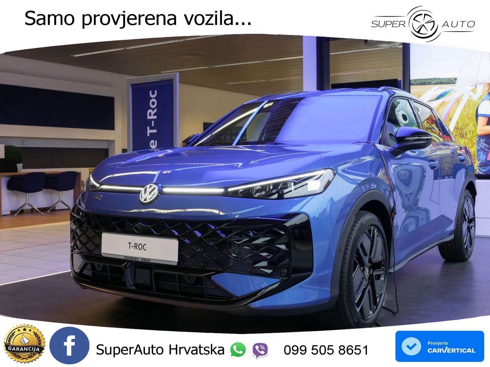 Volkswagen T-Roc II 1.5 eTSI (150 KS)  DSG LED+GR SJED+ACC