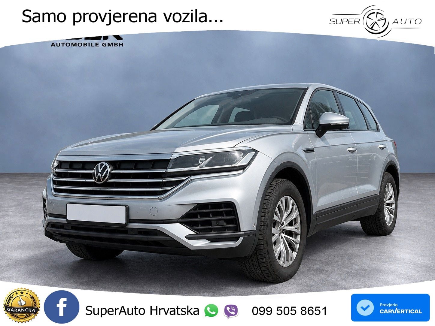 Volkswagen Touareg 3.0 V6 TDI (231 KS) 4MOTION Tiptronic ZRAČNI+ACC+GR SJED+KAM
