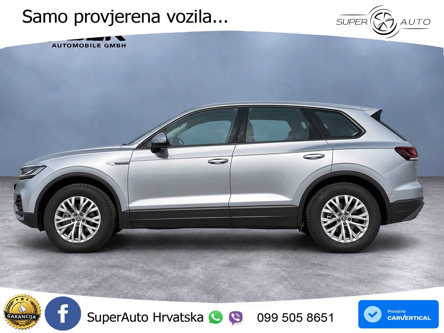 Volkswagen Touareg 3.0 V6 TDI (231 KS) 4MOTION Tiptronic ZRAČNI+ACC+GR SJED+KAM