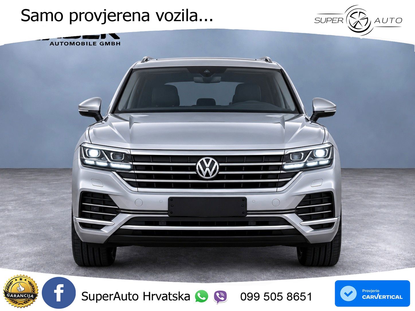 Volkswagen Touareg 3.0 V6 TDI (231 KS) 4MOTION Tiptronic ZRAČNI+ACC+GR SJED+KAM