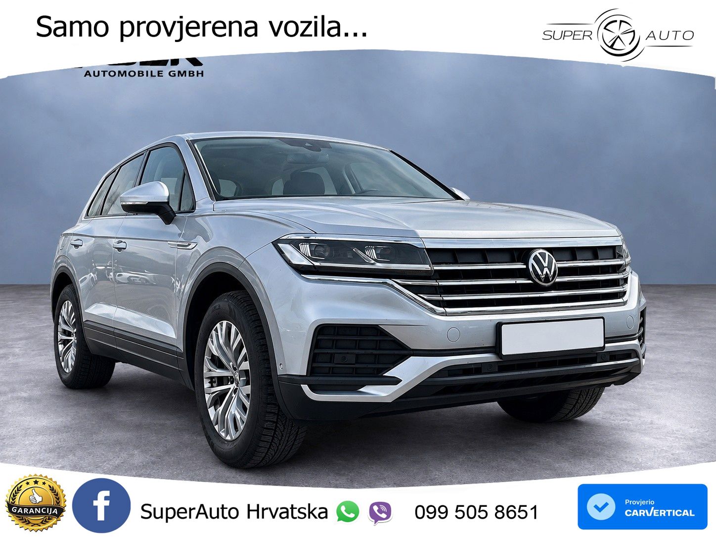 Volkswagen Touareg 3.0 V6 TDI (231 KS) 4MOTION Tiptronic ZRAČNI+ACC+GR SJED+KAM
