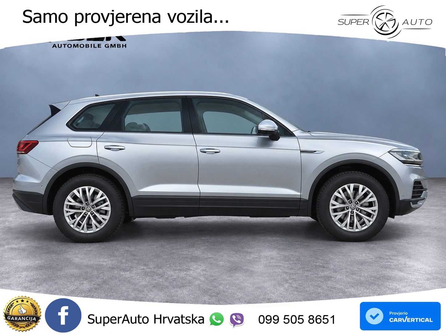 Volkswagen Touareg 3.0 V6 TDI (231 KS) 4MOTION Tiptronic ZRAČNI+ACC+GR SJED+KAM